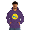 RE Blue/Lavender Logo Unisex Heavy Blend™ Hooded Sweatshirt