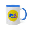 Blue/Lavender RE Logo Colorful Mugs, 11oz