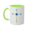 RE's Mission Statement/Green Cross Colorful Mugs, 11oz