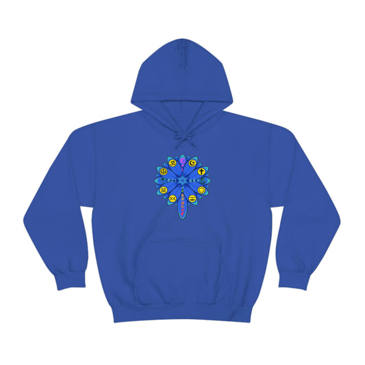 RE Blue Lotus Unisex Heavy Blend™ Hooded Sweatshirt