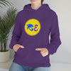 RE Blue/Lavender Logo Unisex Heavy Blend™ Hooded Sweatshirt