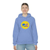 RE Blue/Lavender Logo Unisex Heavy Blend™ Hooded Sweatshirt