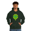 RE Green Lotus Unisex Heavy Blend™ Hooded Sweatshirt