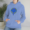 RE Blue Lotus Unisex Heavy Blend™ Hooded Sweatshirt