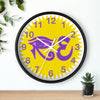 Lavender/Pink RE Logo Wall Clock