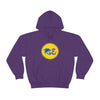 RE Blue/Lavender Logo Unisex Heavy Blend™ Hooded Sweatshirt