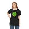 RE Green Lotus Flower T-shirt