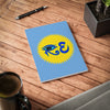 RE's Blue/Blue Logo Softcover Notebook, A5