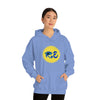 RE Blue/Blue Logo Unisex Heavy Blend™ Hooded Sweatshirt