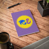 RE's Blue/Lavender Logo Softcover Notebook, A5