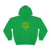 RE Green Lotus Unisex Heavy Blend™ Hooded Sweatshirt