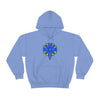 RE Blue Lotus Unisex Heavy Blend™ Hooded Sweatshirt