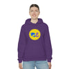 RE Blue/Lavender Logo Unisex Heavy Blend™ Hooded Sweatshirt