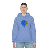 RE Blue Lotus Unisex Heavy Blend™ Hooded Sweatshirt