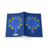 RE's Blue Lotus Flower Softcover Notebook, A5