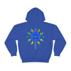 RE Blue Lotus Unisex Heavy Blend™ Hooded Sweatshirt