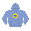 RE Blue/Lavender Logo Unisex Heavy Blend™ Hooded Sweatshirt