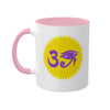 Lavender/Pink RE Logo Colorful Mugs, 11oz