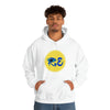 RE Blue/Blue Logo Unisex Heavy Blend™ Hooded Sweatshirt