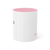 RE's Start/RE Pink Cross Colorful Mugs, 11oz