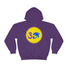 RE Blue/Lavender Logo Unisex Heavy Blend™ Hooded Sweatshirt