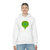 RE Green Lotus Unisex Heavy Blend™ Hooded Sweatshirt