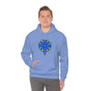 RE Blue Lotus Unisex Heavy Blend™ Hooded Sweatshirt