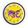 Lavender/Pink RE Logo Wall Clock