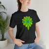 RE Green Lotus Flower T-shirt