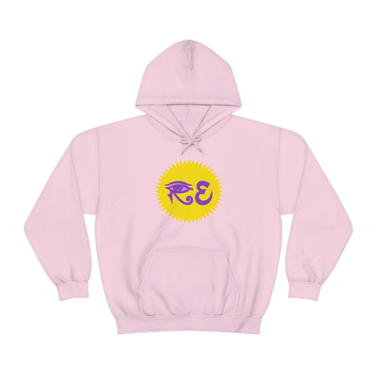 RE Lavender/Pink Logo Unisex Heavy Blend™ Hooded Sweatshirt