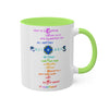 RE's Mission Statement/Green Cross Colorful Mugs, 11oz