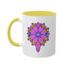 RE Lavender Lotus Flower Colorful Mugs, 11oz